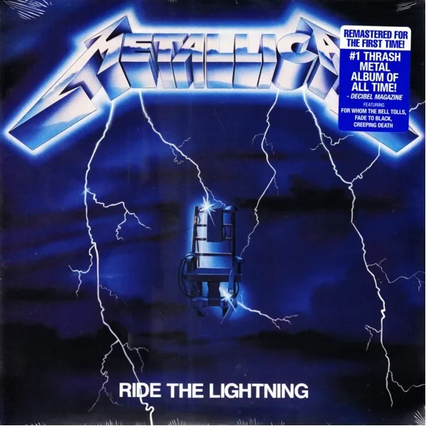 Copertina di Ride The Lightning