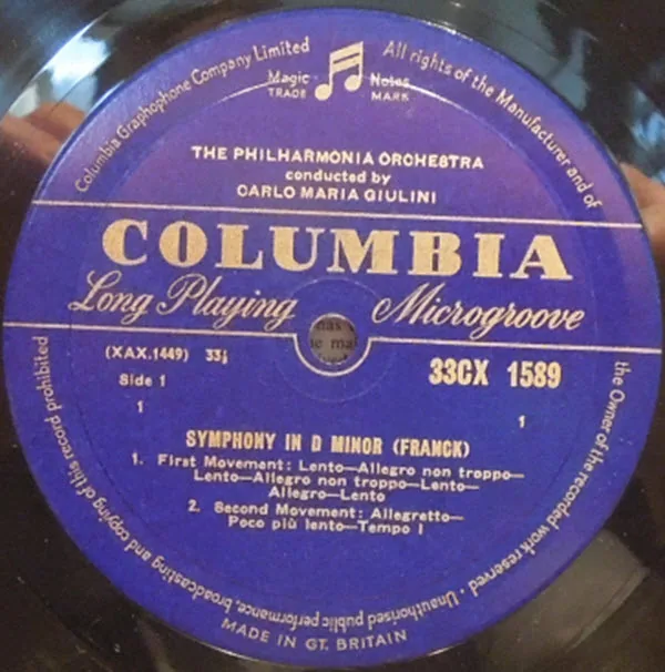 Copertina di Symphony In D Minor / Psyche Et Eros