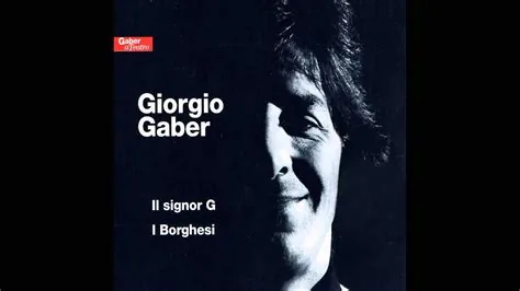 Copertina di Il Signor G