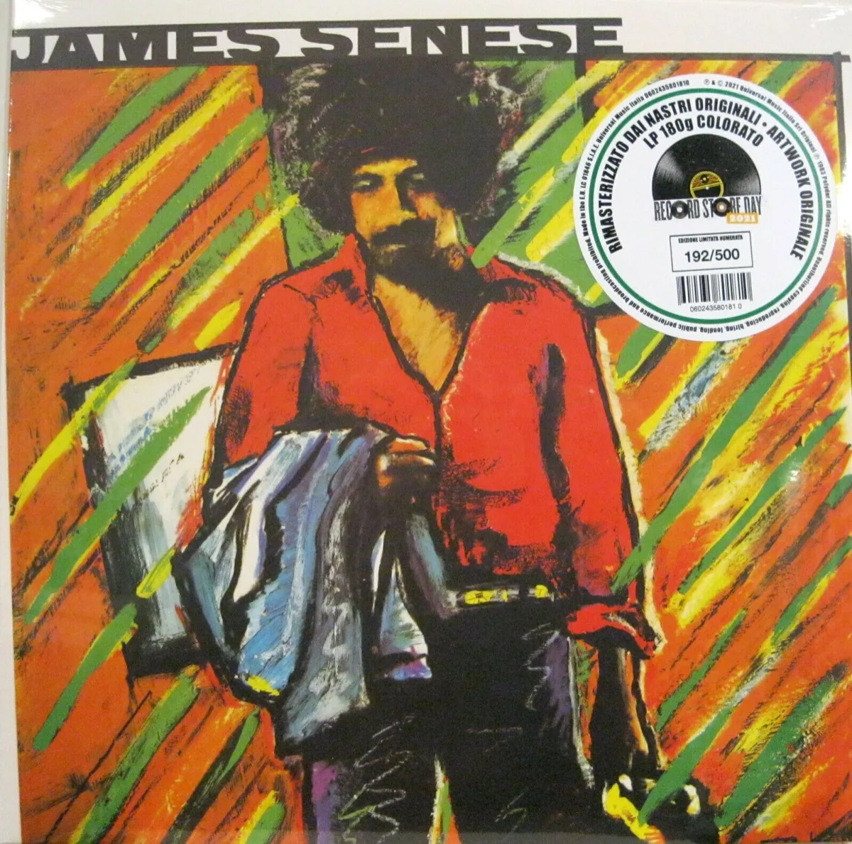 Copertina di James Senese
