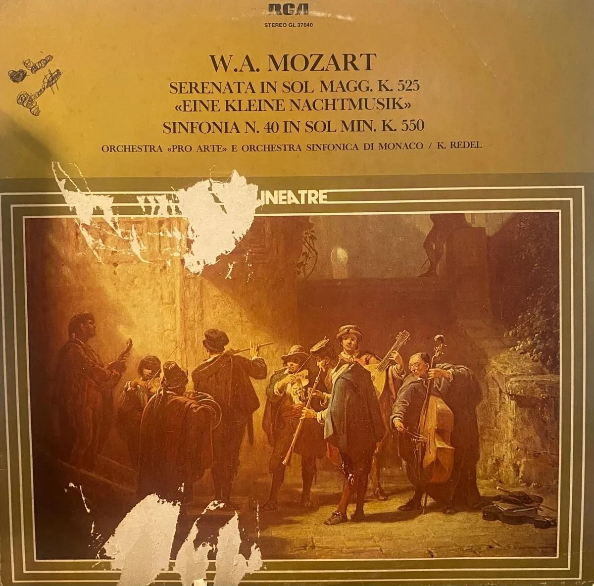Copertina di Serenata In Sol Magg. K. 525 "Eine Kleine Nachtmusik", Sinfonia N. 40 In Sol Min. K 550