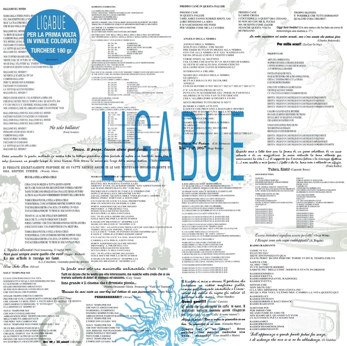 Copertina di Ligabue